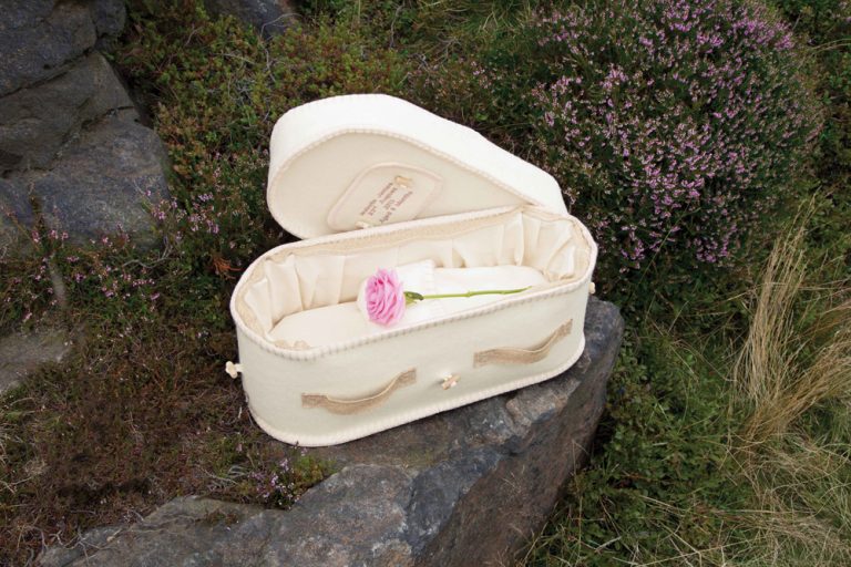 Child Coffin Woollen Baby Coffin Natural Legacy